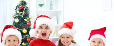 Детские новогодние игры и конкурсы для дома